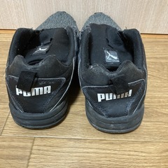 【使用感あり･靴紐なし】PUMA プーマ ワイドスニーカー 27.5cmの画像
