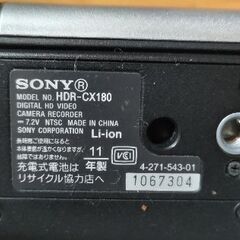 ハンディカム HDR -CX180の画像