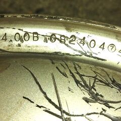 12インチ 12×4.00B 鉄チン2本セット③ 145R12 6PRなどに スタッドレスタイヤ用にどうぞ※引き取り又は待ち合わせの画像