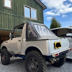 🚘🛻⛽️sj30⤴️ジムニー  幌‼️美車‼️貴重車‼️車庫保管‼️2スト‼️⛽️🛻🛻の画像