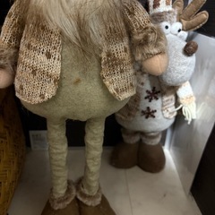 クリスマスオーナメント クリスマス飾り ぬいぐるみ クリスマス置物サンタトナカイの画像