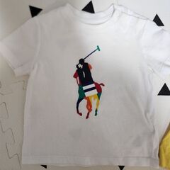 ラルフローレン 12m Tシャツセット 黄色シミ多数の画像