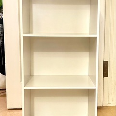 カラーボックス 
三段 ホワイト