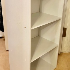 カラーボックス 
三段 ホワイトの画像