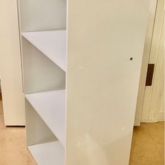 カラーボックス 
三段 ホワイトの画像