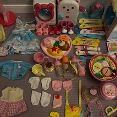 メルちゃん、おままごとセットの画像