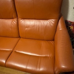 ソファ皮の画像