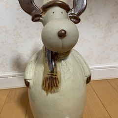 クリスマス　置物　陶器の画像