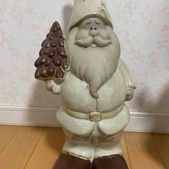 クリスマス　置物　陶器の画像