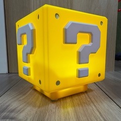 【受渡者様決定】充電式スーパーマリオブロックライトの画像