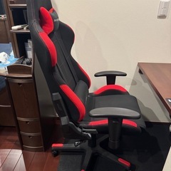 DXRacer ゲーミングチェア レッド ブラック DXR-BKNの画像
