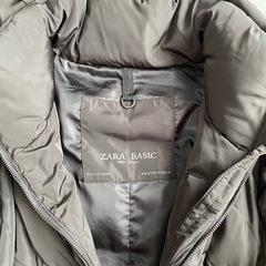 ZARAダウンコートレディースMの画像