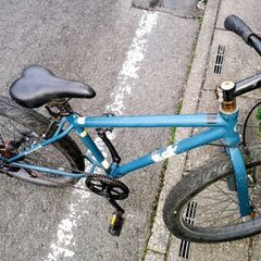 Banff"Fat tries bike紺碧色の画像