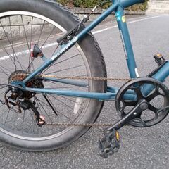 Banff"Fat tries bike紺碧色の画像