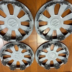 【新車外し】エブリイ 純正ホイールキャップ カバー 12インチ 4枚セットの画像