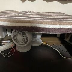 いらないものお引き取り可能な方を探しています/テーブル/こたつ/椅子/扇風機/の画像