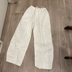 新品🔴レディース白pantsの画像