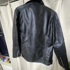 メンズレザージャケット（美品・99％新品）の画像