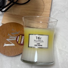 WoodWickウッドウィックキャンドルキャンドルウォーマーセットの画像