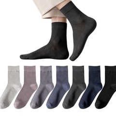 新品未使用品　靴下 7足セット 24-28cm の画像