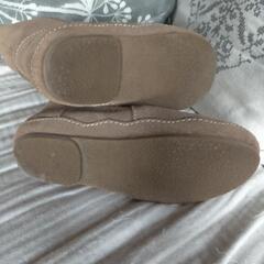 ääniのハーフブーツ　ライトブラウンの画像