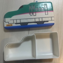 プラレール　お弁当箱の画像