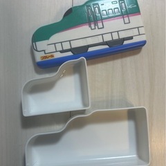 プラレール　お弁当箱の画像
