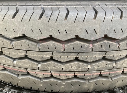 ☆新車外し・２０２５年・BRIDGESTONE☆ハイエーススペア№55 ☆新車外し・2025年・BRIDGESTONE☆ハイエーススペア№55