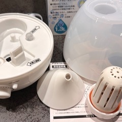 LEDライト アロマ 超音波式アロマ加湿器の画像