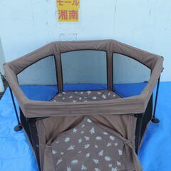 ベビー・子供用品買取販売キッズモール湘南/綺麗/日本育児ポータブルベビーサークル/折りたたみ/５カ月~３歳半頃/ボール付きの画像