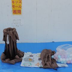 ベビー・子供用品買取販売キッズモール湘南/綺麗/日本育児ポータブルベビーサークル/折りたたみ/５カ月~３歳半頃/ボール付きの画像