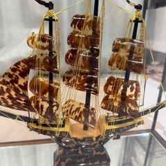 船の模型の画像