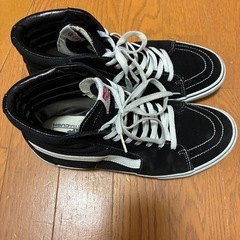 バンズ　VANZ スニーカー　ハイカット 26.5 美品の画像