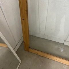 ガラス　窓　205cm×85cmほどの画像