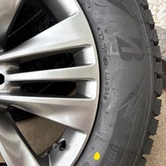40系アルファード ヴェルファイア 純正ホイール スタッドレスタイヤ4本セット ブリザック dm-v3 225/60r18 の画像