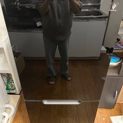 ほぼ未使用　シャープ冷蔵庫一人暮らし用
　の画像