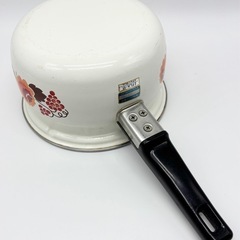 中古◆ホーロー◆片手鍋◆象印◆昭和レトロの画像