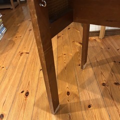 藤の収納ボックスの画像