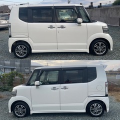 車検R9年3月まで‼️乗って帰れます🚗平成26年式ホンダN-BOXカスタム🚗片側パワースライドドア！バックカメラ！衝突軽減ブレーキシステム！の画像