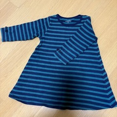 女の子　冬　90 95 サイズ　トレーナー　ワンピースの画像