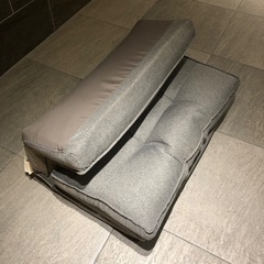 3way ソファベッド カウチ ニトリ カジュアルソファキッド3 コンパクトソファの画像