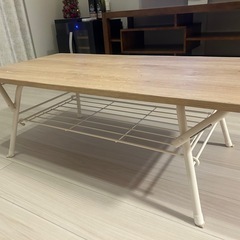 ニトリ　折りたたみテーブルの画像