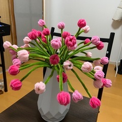 🌷ハンドメイド・チューリップブーケの画像