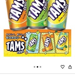 LOTTE タムスゼロ　アップルキウイ 355ml １本50円⭐️G's upとコーラ２ケースオマケ(訳あり)⭐️　の画像