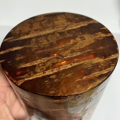桜皮細工　茶筒　大館　栗久の画像