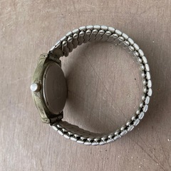 ハンコ入れ箱　木箱　腕時計　中古品の画像