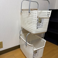 連結可能収納バスケットの画像