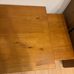 ニトリの可変式ローテーブルの画像