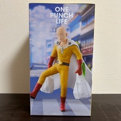 【新作】 ワンパンマン OnePunchLife サイタマ　フィギュア　買い物の画像