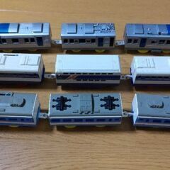 プラレールセット　車両１１+レールの画像